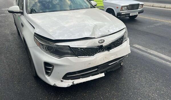 KİA sərnişin avtobusu ilə toqquşdu: 3 qadın...