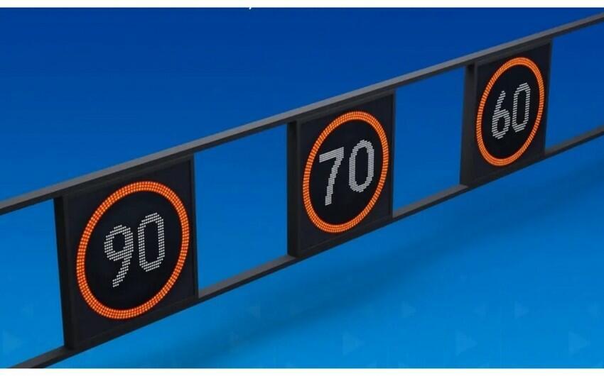 Paytaxtda bu yolda sürət həddi endirildi