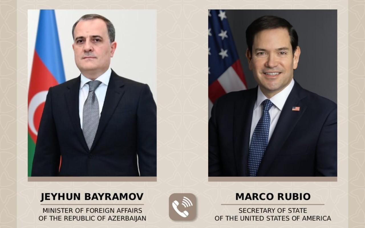 Nazir Rubio ilə Zəngəzur dəhlizini müzakirə etdi