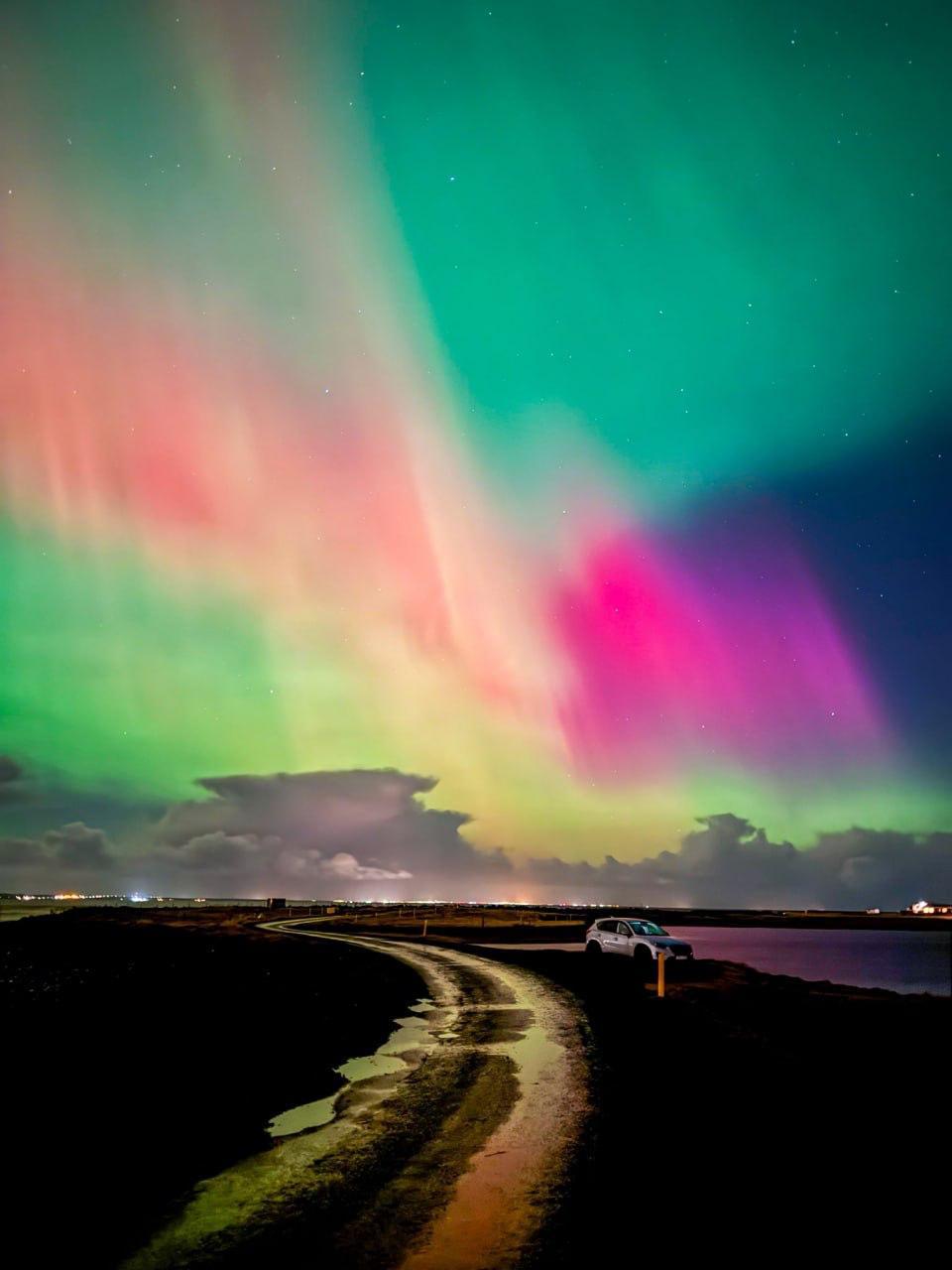 Gecə səmada əsrarəngiz görüntülər - Fotolar