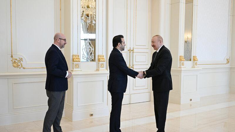 İlham Əliyev "Zayed İnsan Qardaşlığı Mükafatı" ilə bağlı nümayəndə heyətini qəbul etdi