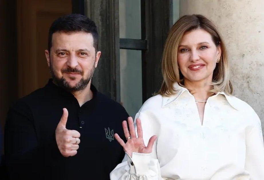 Zelenski və həyat yoldaşının varidatı açıqlandı