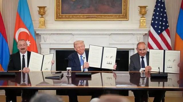 Tramp: "Əliyev və Paşinyan mənim dostlarımdır"