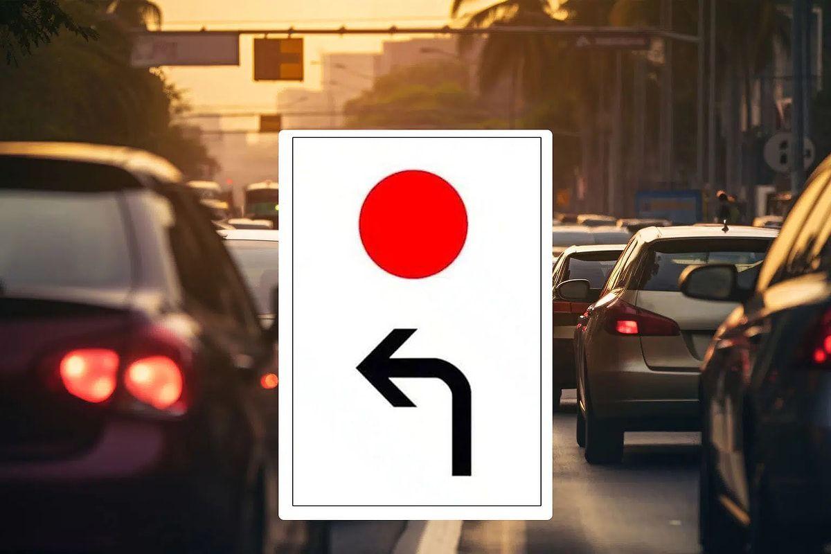 Yaponiya bayrağına bənzəyən yol nişanının mənası nədir?