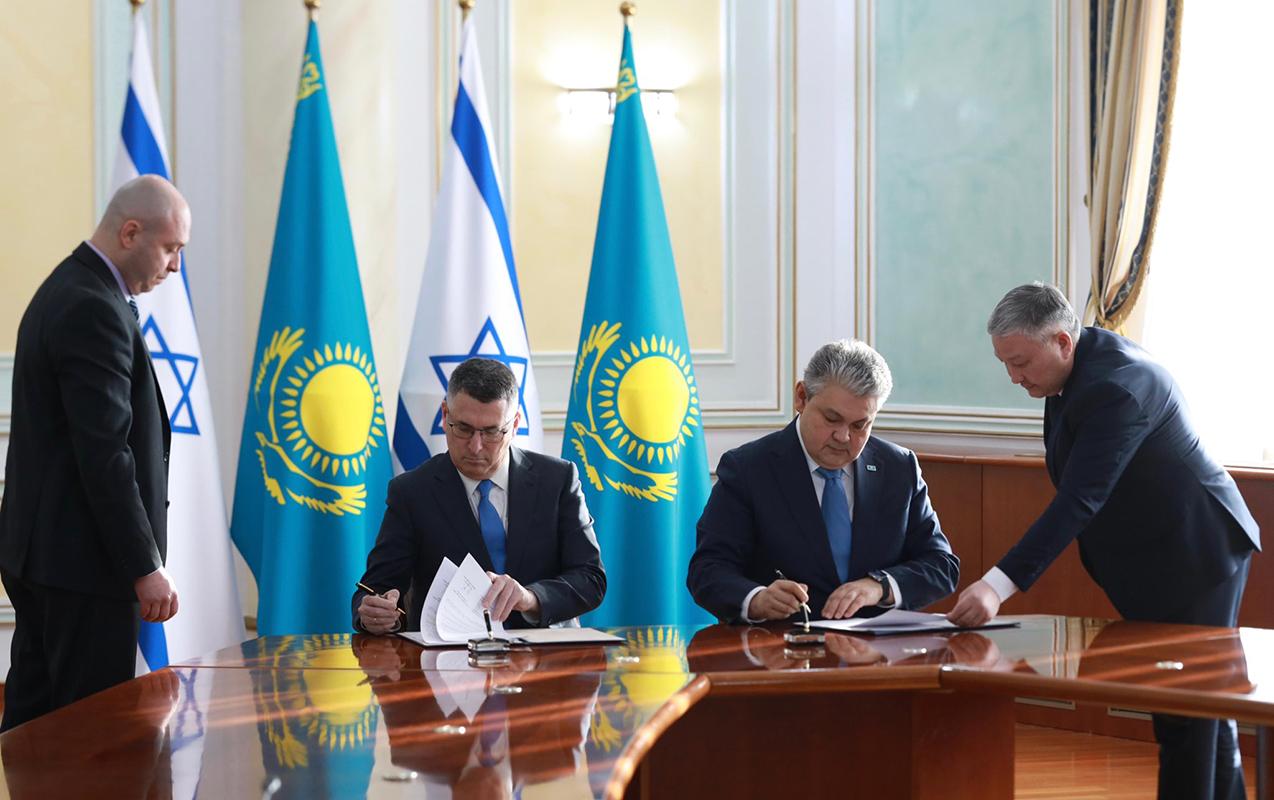 İsrail Qazaxıstanla vizasız rejim barədə Memorandum imzaladı