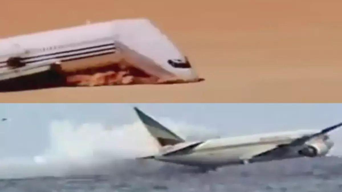 İnanılmaz qorxu filmlərini xatırladan təyyarə qəzaları