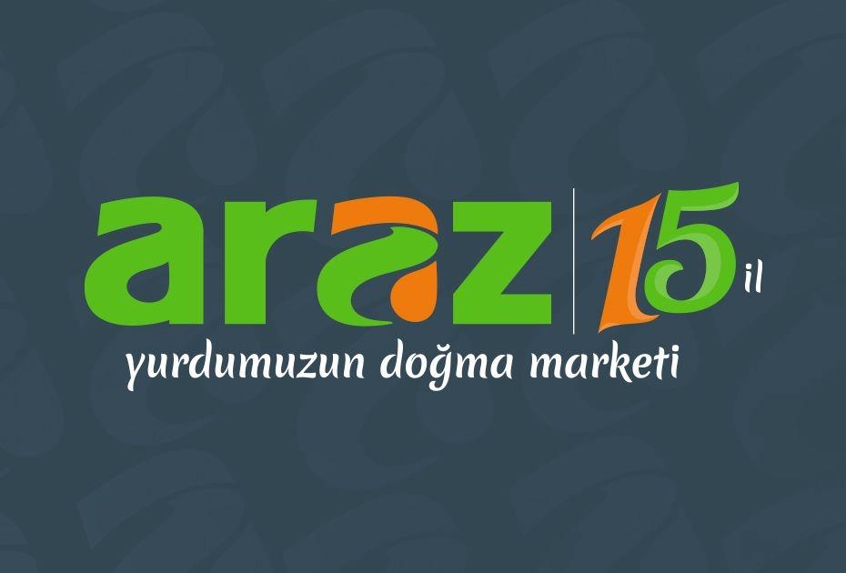 "Araz" supermarketlər şəbəkəsi 15 illiyini qeyd edir
