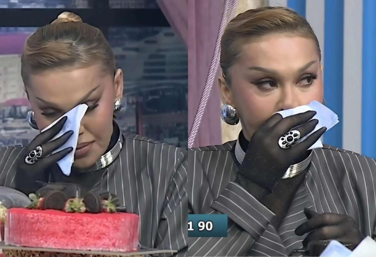 Rəqsanə efirdə ağladı: "Məndən nə istəyirsiniz?"- VİDEO