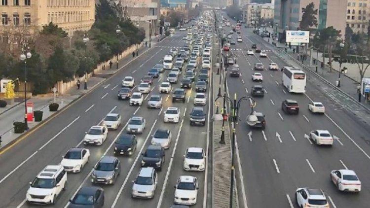 Bu yollarda tıxac var