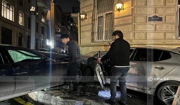 Bakının mərkəzində ağır qəza