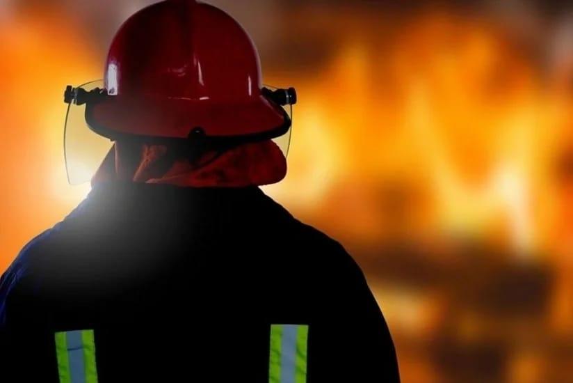 Goranboyda ferma yandı