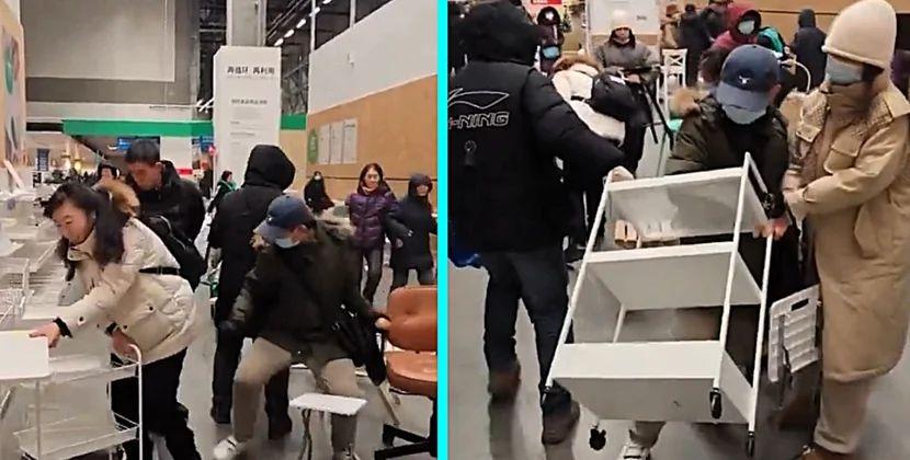 "IKEA" endirimləri biabırçı fəlakətlə bitdi
