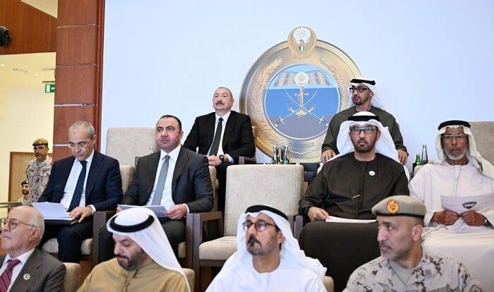 Prezidentlər Əbu-Dabidə təlimi izlədilər