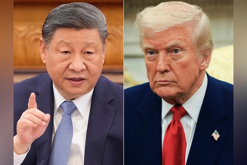 Si Cinpin Tramp ilə telefon danışığı aparıb