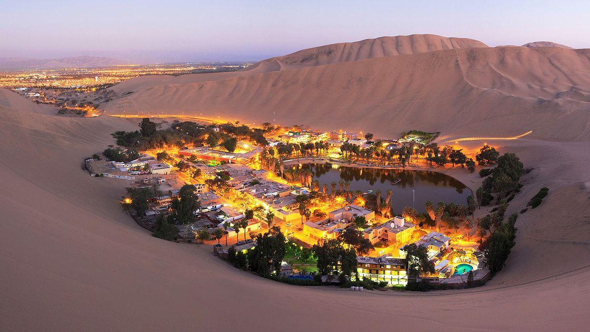 Səhranın ortasında nağıl qəsəbəsi – Huacachina