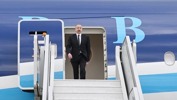 İlham Əliyevin BƏƏ səfəri başa çatdı