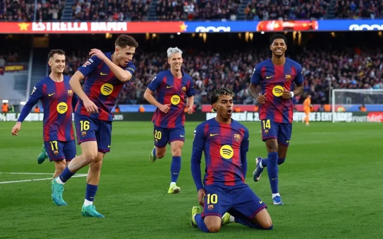 "Barselona" 3 qolla qalib gəldi