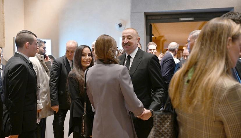 Prezident ailəsinin Münxendən səmimi FOTOLARI