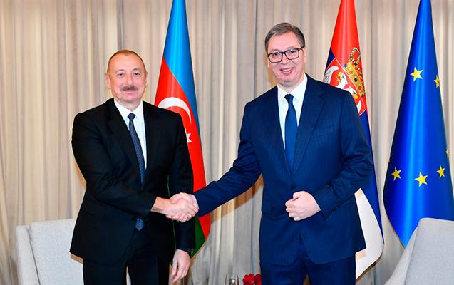 İlham Əliyev Vuçiçə təbrik məktubu ünvanladı