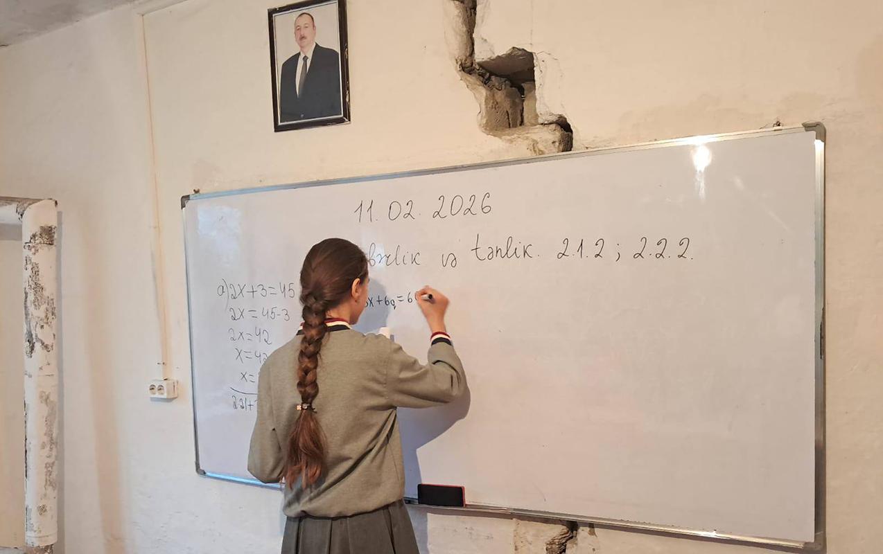 Şabrandakı qəzalı məktəblə bağlı- Açıqlama