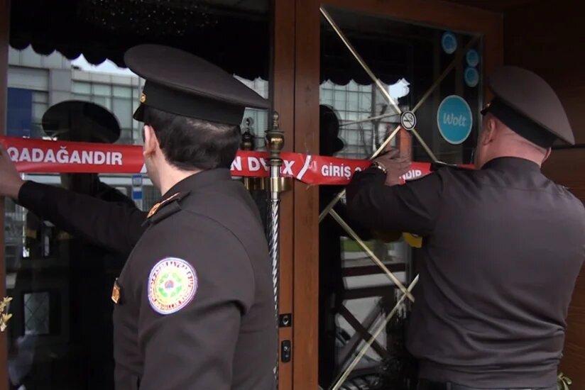 Bakıda bu restoranın fəaliyyəti dayandırıldı -VİDEO