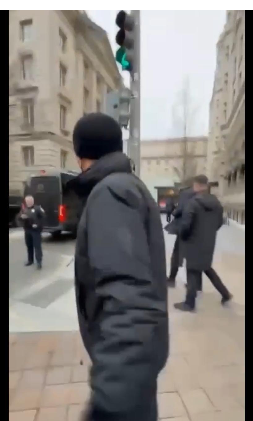 Prezidentin təhlükəsizlik xidmətinin əməkdaşları ABŞ polisi ilə birlikdə təxribatın qarşısını aldılar- Video