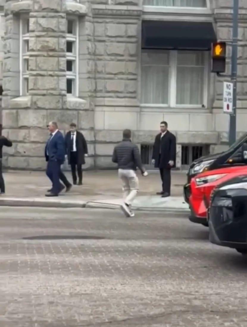 Prezidentin təhlükəsizlik xidmətinin əməkdaşları ABŞ polisi ilə birlikdə təxribatın qarşısını aldılar- Video