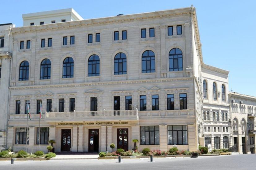 Konstitusiya Məhkəməsi qərar qəbul etdi
