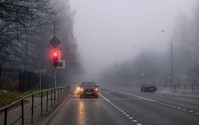 Külək əsir, duman var- Faktiki hava