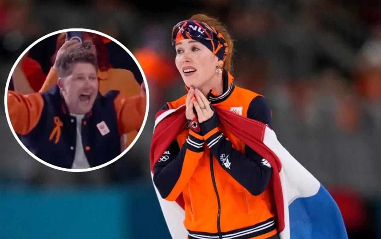 Həyat yoldaşının qızıl medal qazanmasına belə sevindi- Gündəm oldu - VİDEO