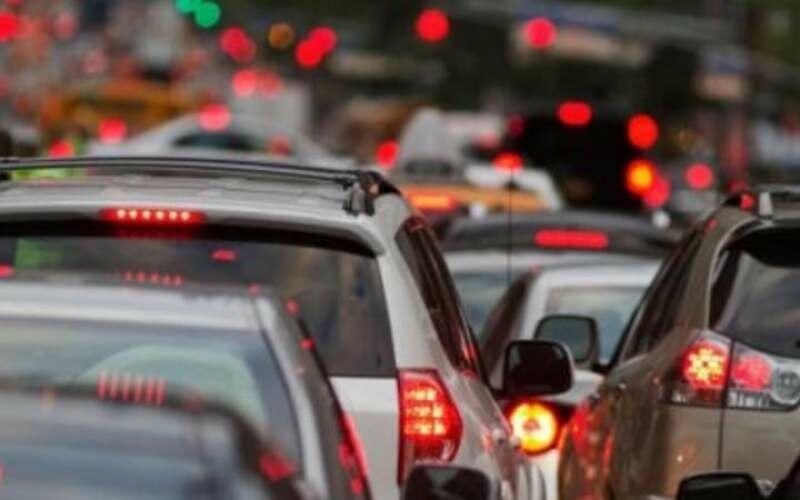 Bakının bu yollarında tıxac var