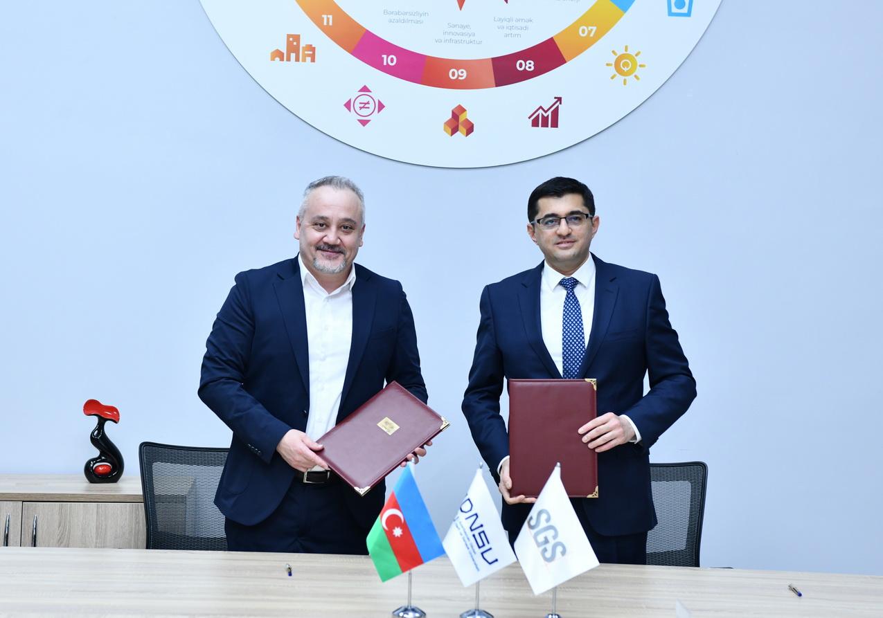 "SGS Azerbaijan" MMC-nin nümayəndə heyəti ADNSU-da olub