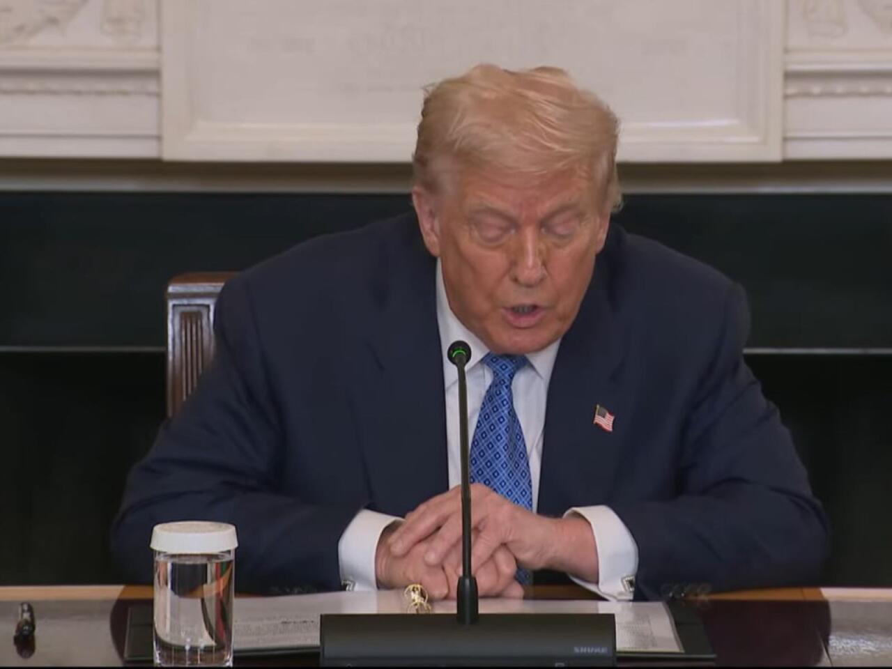 Tramp xalqa müraciət edəcək