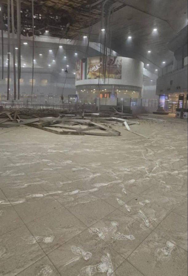 İran Küveyt aeroportunu vurub - ANBAAN VİDEO