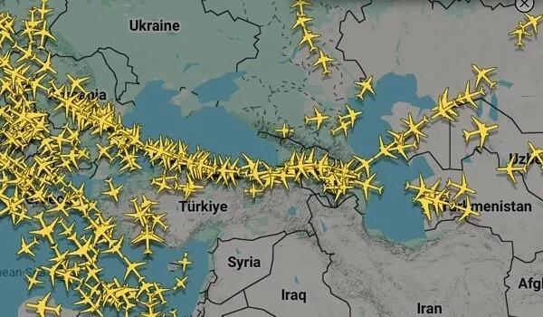 Təyyarələr Azərbaycan səmasına yönəldi