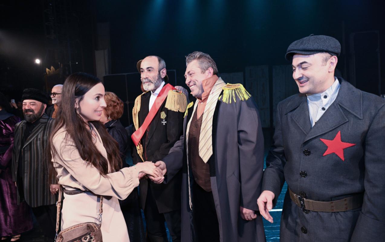 Leyla Əliyeva tamaşada- FOTOLAR