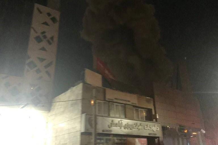 İran dövlət televiziyasının binası vuruldu