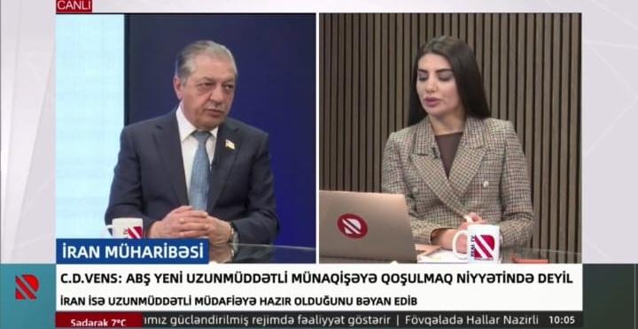 "Yaxın Şərq həssas bir regiondur"- VİDEO