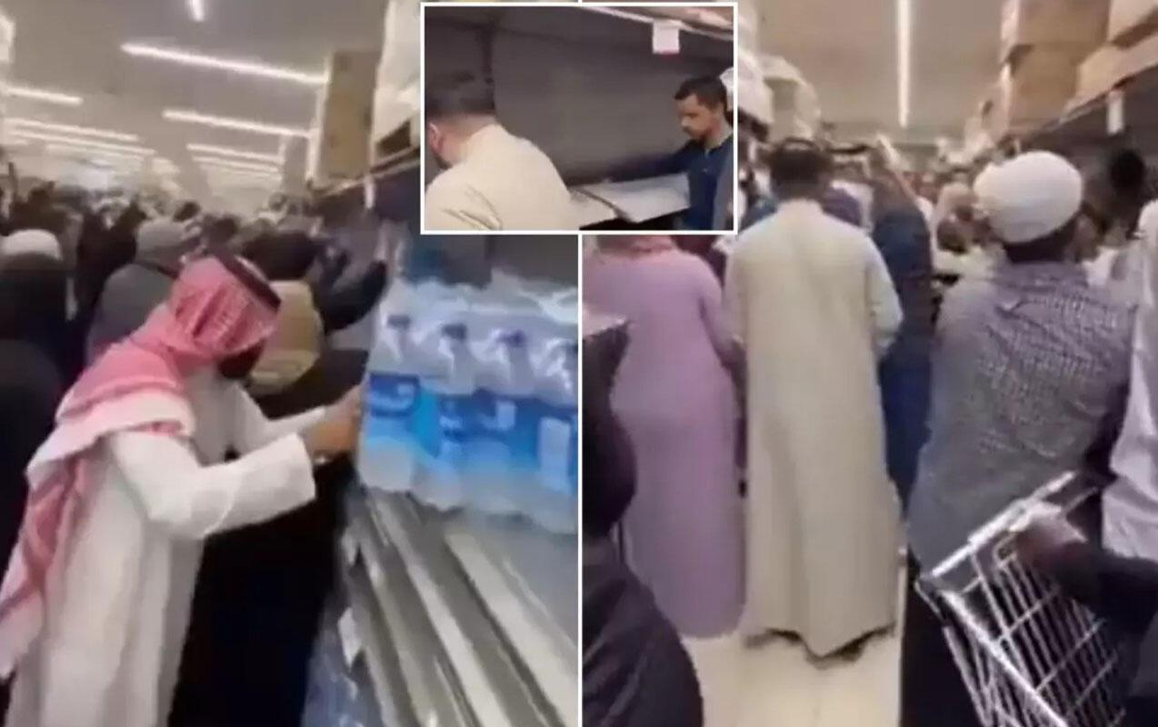 Marketlərdə ərzaq davası düşdü - VİDEO