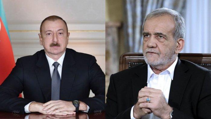 Pezeşkian İlham Əliyevə zəng etdi