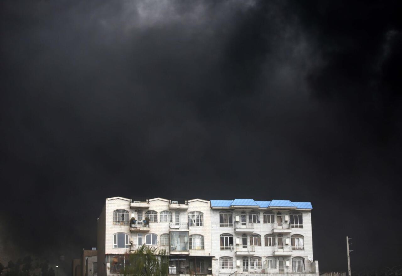 Tehrana "qara yağış" yağır: Qonşu ölkələrə də KEÇƏCƏK - VİDEO