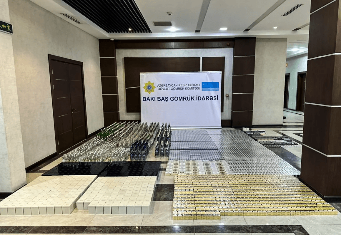 Gömrükdə saxta spirtli içkilər və tütün məhsulları aşkarlandı