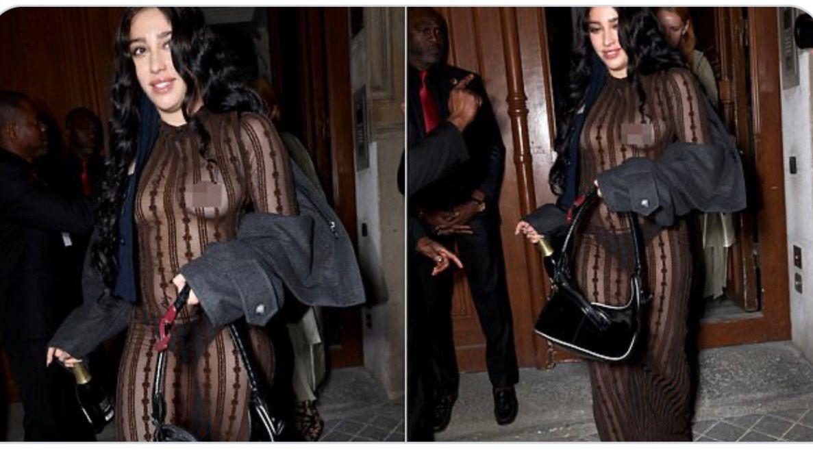 Madonnanın qızının alt paltarsız görüntüsü gündəm oldu - FOTOLAR