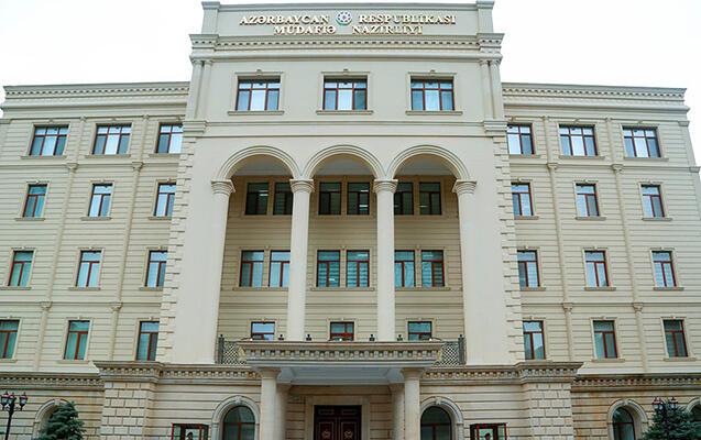 Müdafiə Nazirliyi məlumat yaydı:Təşvişə düşməyin