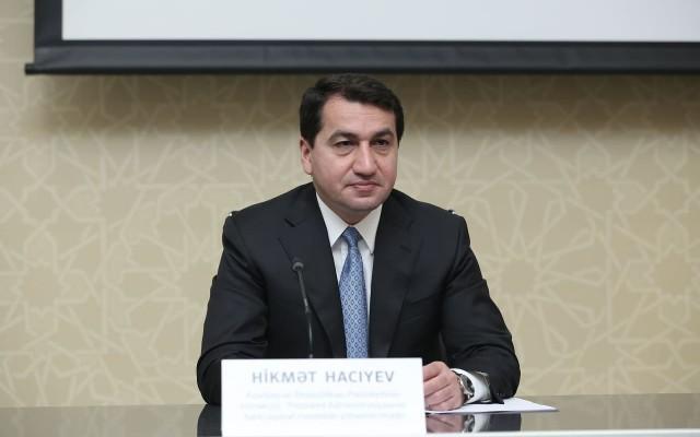 Hikmət Hacıyev paylaşım etdi - VİDEO