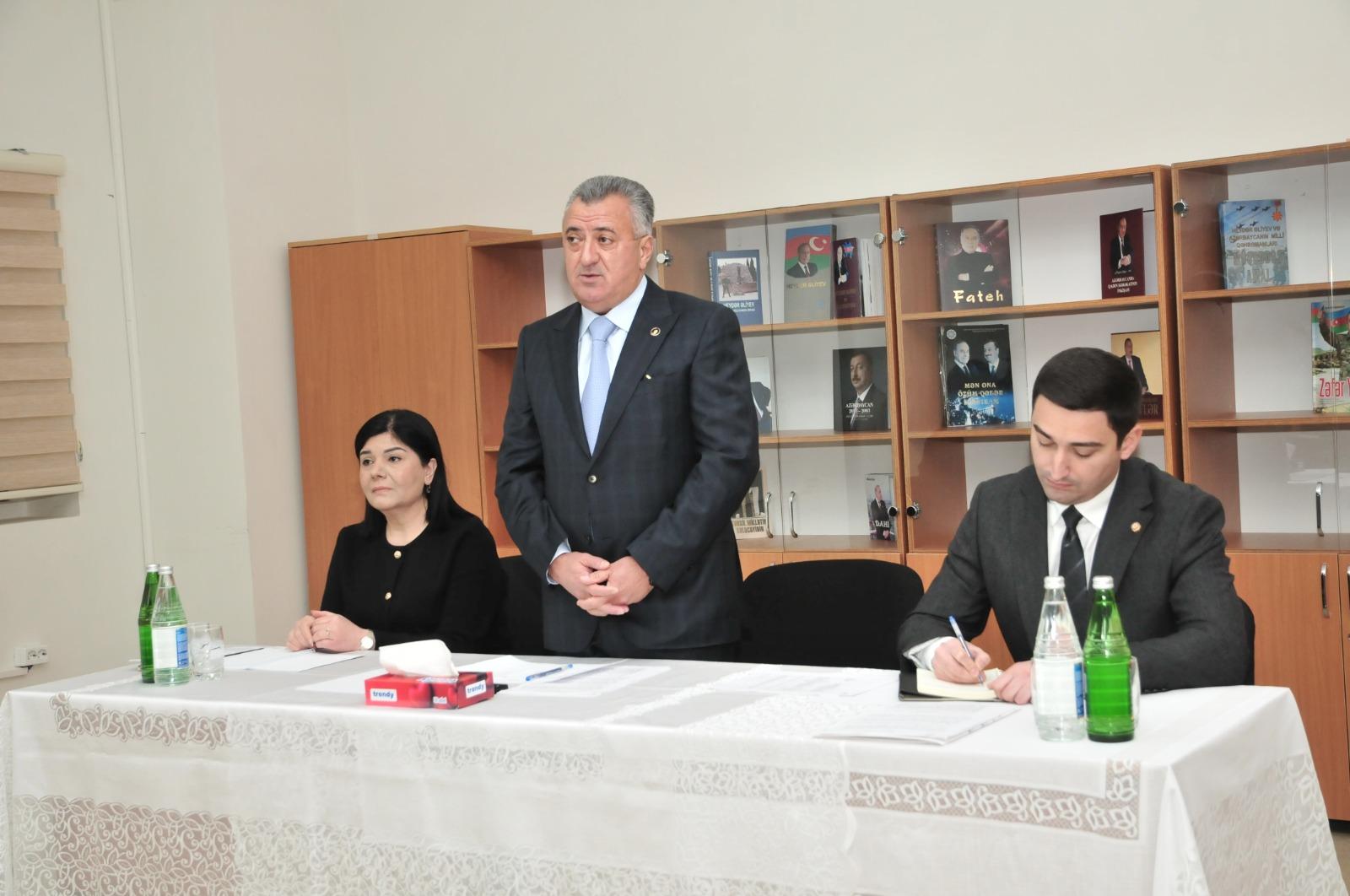 Bayramlar ərafəsində Abşeron rayonunda növbəti vətəndaş qəbulları və görüşlər keçirilib - FOTO