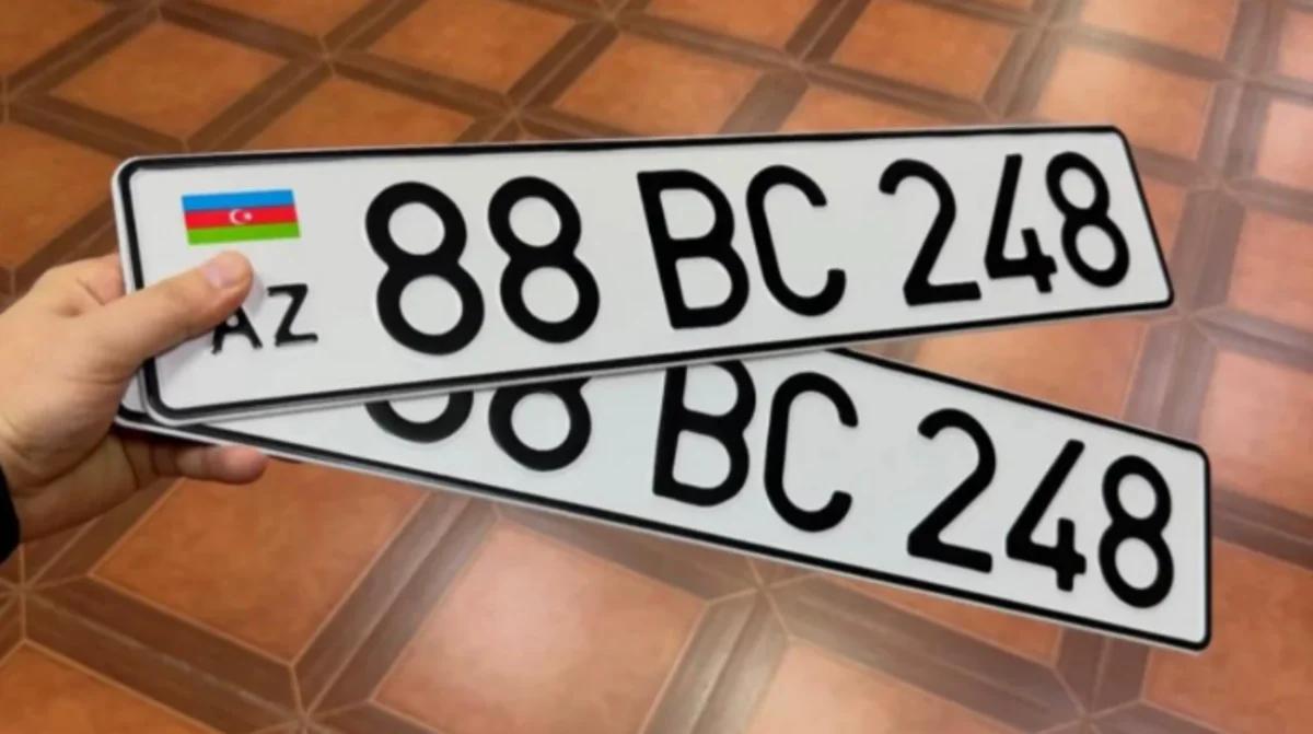 Avtomobil nömrələri ilə bağlı yenilik edildi