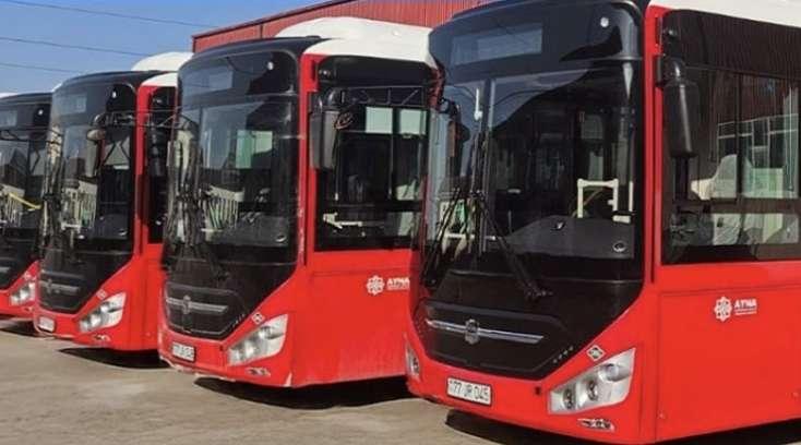 Bu marşrutun avtobusları yenilənir