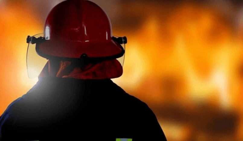 Binəqədidə güclü yanğın