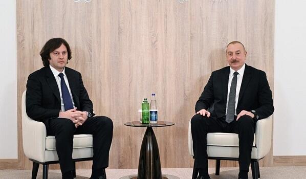 İlham Əliyev Kobaxidzeyə başsağlığı verdi